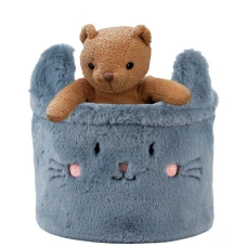 Кошик для зберігання 3100 Cute Cat 20х16 см, плюшевий, K24-3100S-2 Kite