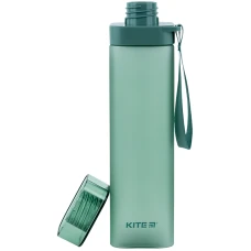 Пляшечка для води квадратна, 700 мл, зелена, K24-1210-2 Kite