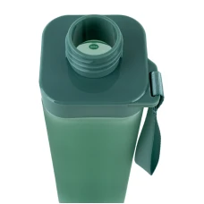Пляшечка для води квадратна, 700 мл, зелена, K24-1210-2 Kite