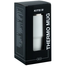 Термокружка 600 мл, біла, K24-1206-1 Kite