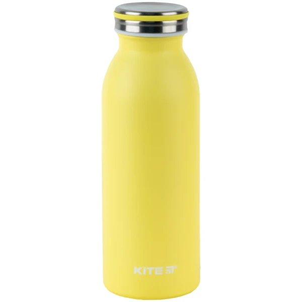Термос 450 мл, жовтий, K24-1208-5 Kite