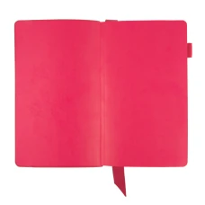 Діловий записник 12х20cм дата Leo Planner, "Monaco", м'який, 352 стор., рожевий, 252506