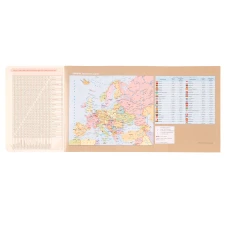 Діловий записник 12х20cм дата Leo Planner, "Monaco", м'який, 352 стор., рожевий, 252506