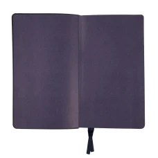 Діловий записник 12х20cм дата Leo Planner "Glory", м'який, 352стор., темно-синій, 252511