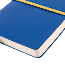 Діловий записник 12х20cм дата Leo Planner "Identico", м'який, 352стор., синій, 252512