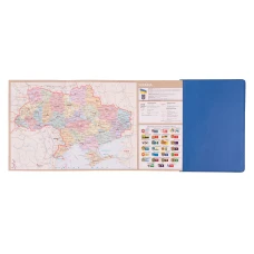 Діловий записник А5 дата Leo Planner "Identico" м'який, 368 стор., синій, 252532