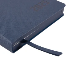 Діловий записник А5 дата Leo Planner "Infinity", м'який, 368 стор., темно-синій, 252535