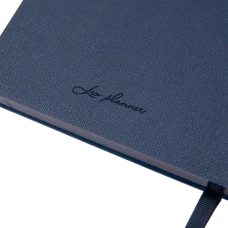 Діловий записник А5 дата Leo Planner "Infinity", м'який, 368 стор., темно-синій, 252535