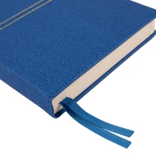 Діловий записник А5 дата Leo Planner "Liberty" твердий, 368 стор., синій, 252444