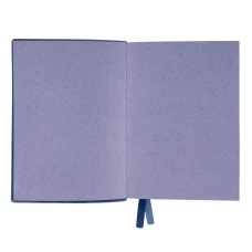 Діловий записник А6 дата Leo Planner "Apiro", м'який, 352 стор., синій, 252599