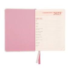 Діловий записник А6 дата Leo Planner "Bianco", твердий, 352 стор. 252595