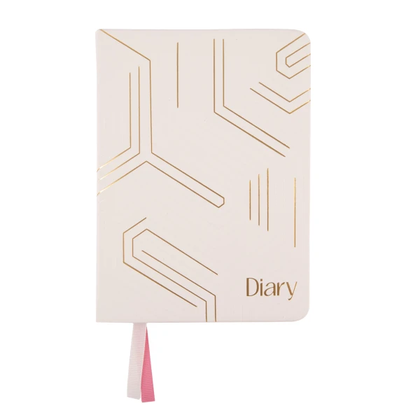 Діловий записник А6 дата Leo Planner "Bianco", твердий, 352 стор. 252595
