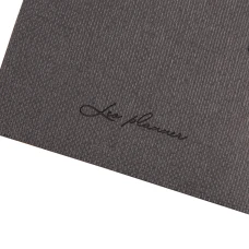 Діловий записник А6 дата Leo Planner "Infinity", м'який, 352 стор., чорний, 252553