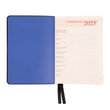 Діловий записник А6 дата Leo Planner "Infinity", м'який, 352 стор., чорний, 252553