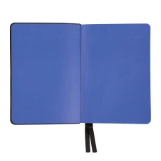 Діловий записник А6 дата Leo Planner "Infinity", м'який, 352 стор., чорний, 252553