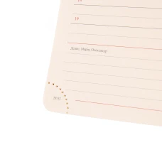 Діловий записник А6 дата Leo Planner "Vento", м'який, 352 стор. 252601