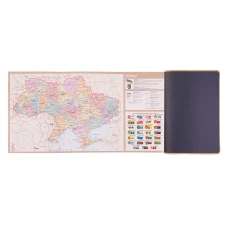 Діловий записник А5 дата Leo Planner "Agenda", м'який, 368 стор., темно-синій, 252550