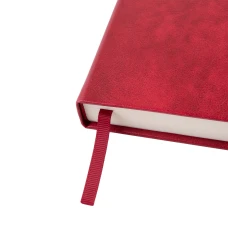Діловий записник А5 дата Leo Planner "Persona", твердий, 368 стор., бордовий, 252528