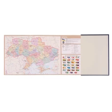 Діловий записник А5 дата Leo Planner "Persona", твердий, 368 стор., темно-синій, 252527