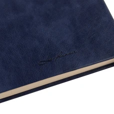 Діловий записник А5 дата Leo Planner "Persona", твердий, 368 стор., темно-синій, 252527