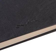 Діловий записник А5 дата Leo Planner "Persona", твердий, 368 стор., чорний, 252530
