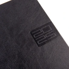 Діловий записник А5 дата Leo Planner "Persona", твердий, 368 стор., чорний, 252530