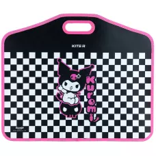 Портфель на липучках, 1 відділ., A3 Kuromi HK24-208 Kite