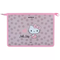 Папка на блискавці A4+, Hello Kitty HK24-428 Kite