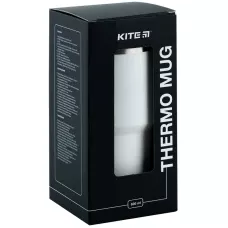 Термокружка 600 мл, біла, K24-1206-1 Kite
