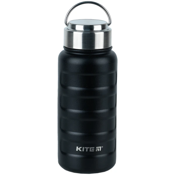 Термос 500 мл, чорний, K24-1204-2 Kite