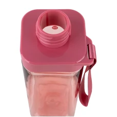 Пляшечка для води квадратна, 550 мл, рожева, K24-1209-3 Kite