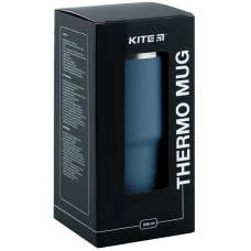 Термокружка 600 мл, сіра K24-1206-3 Kite