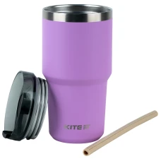 Термокружка 600 мл, фіолетова K24-1206-2 Kite