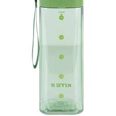 Пляшечка для води квадратна, 550 мл, зелена, K24-1209-2 Kite