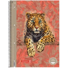 Коледж-блок А4 Premium, 80 арк., лінія, Safari, 10-679 27 221 Brunnen