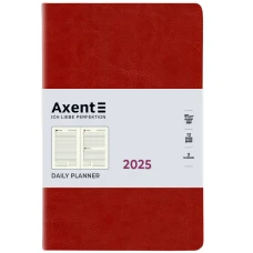 Щоденник 2025 Partner City Soft, 145*210, бордовий 8821-25-04-A