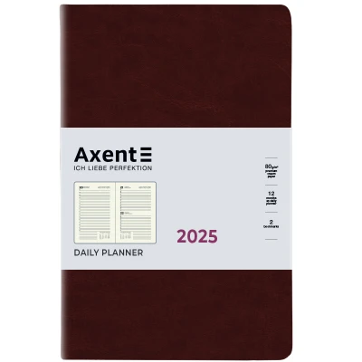 Щоденник 2025 Partner City Soft, 145*210, коричневий 8821-25-05-A