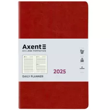 Щоденник 2025 Partner City Soft, 145*210, бордовий 8821-25-04-A
