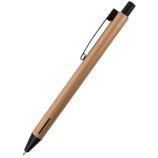 Ручка масляна автоматична Prime, корпус золотий, синя AB1103-35-02-A