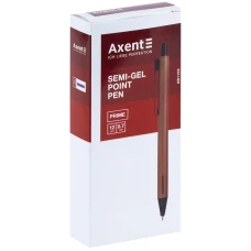 Ручка масляна автоматична Prime, корпус золотий, синя AB1103-35-02-A