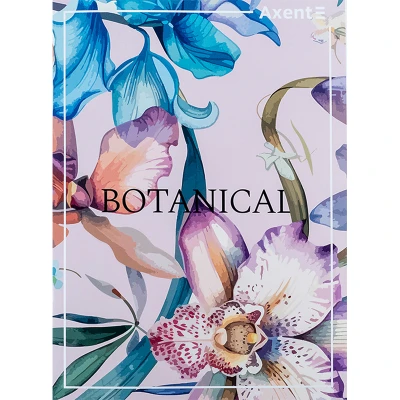 Зошит для записів А4 96 арк., кліт., Botanical, 4782-8-A