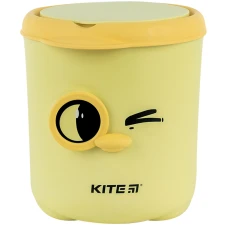 Настільний контейнер для сміття Kite, жовтий, K24-011-2