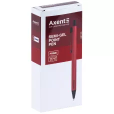 Ручка масляна автоматична Prime, корпус рожевий, синя AB1103-10-02-A