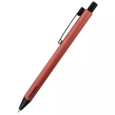 Ручка масляна автоматична Prime, корпус рожевий, синя AB1103-10-02-A