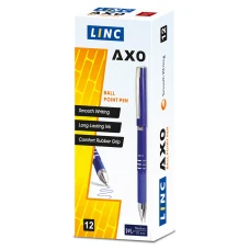 Ручка кульк/масл "AXO", 1,0 мм., червона, 412227 LINC