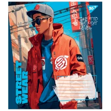 Зошит А5/24 арк лінія YES Street wear, 767048