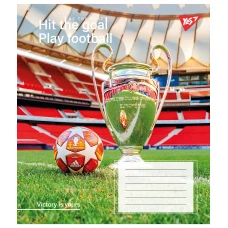 Зошит А5/48 арк кліт YES Hit the goal, 767371
