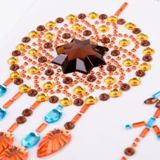 Аплікація SANTI зі страз самоклеючих "Amulet" 9,5х15,5 см., 742987