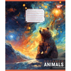 Зошит А5/24 арк кліт YES Dreamer animals, 767013