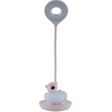 Настільна лампа LED з акумулятором Cloudy Bear, рожевий K24-493-2-2 Kite
